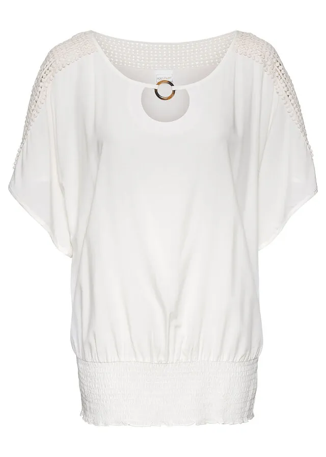 Blusa de viscosa pura