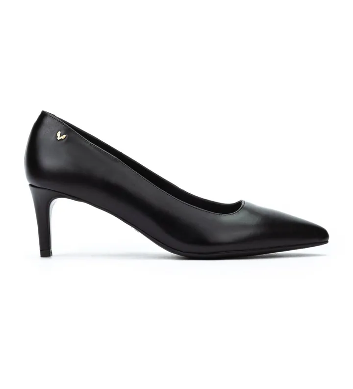 Martinelli para mujer. 1749-B247K Zapatos de piel Fonte negro (35), 5 a 8cm, Ninguno, Casual, Fiesta, Clásico