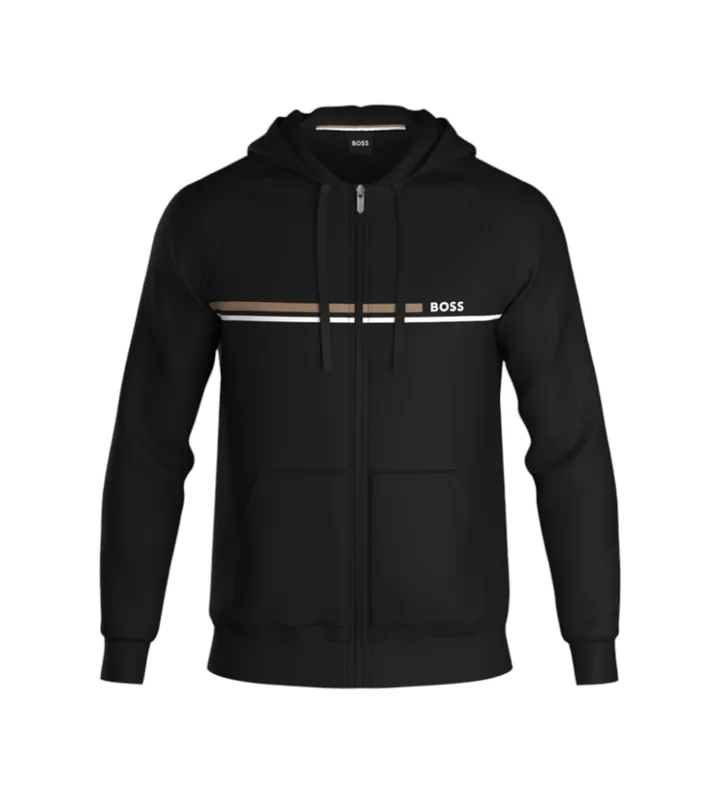 BOSS para hombre. 50554785 Sudadera Authentic negro (L), Casual, Deportivo, Algodón