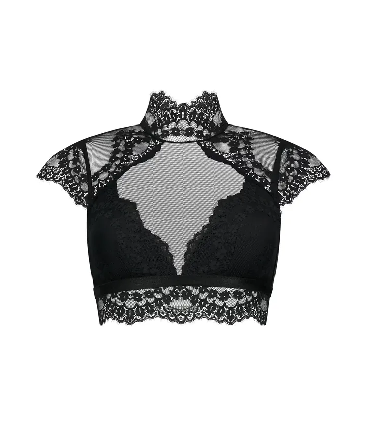 Hunkemöller Sujetador 'Daisy' negro