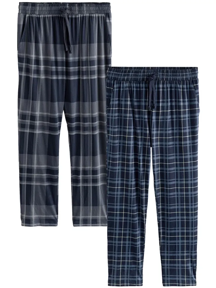Next Pantalón de pijama azul / navy / gris