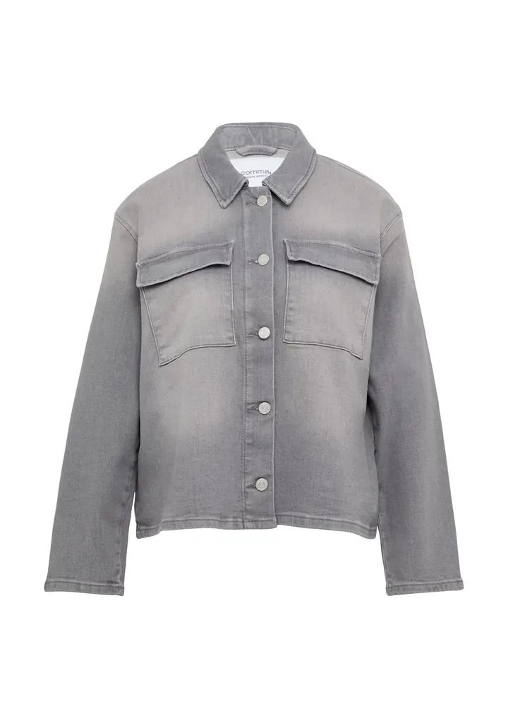 comma casual identity Chaqueta de entretiempo  gris denim