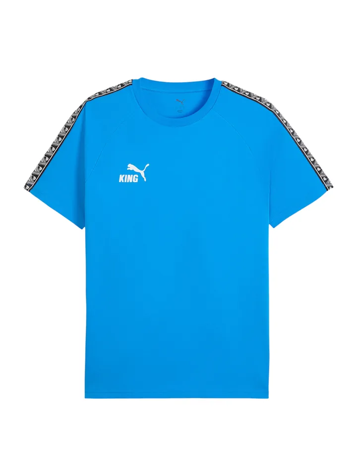 PUMA Camiseta funcional azul / blanco