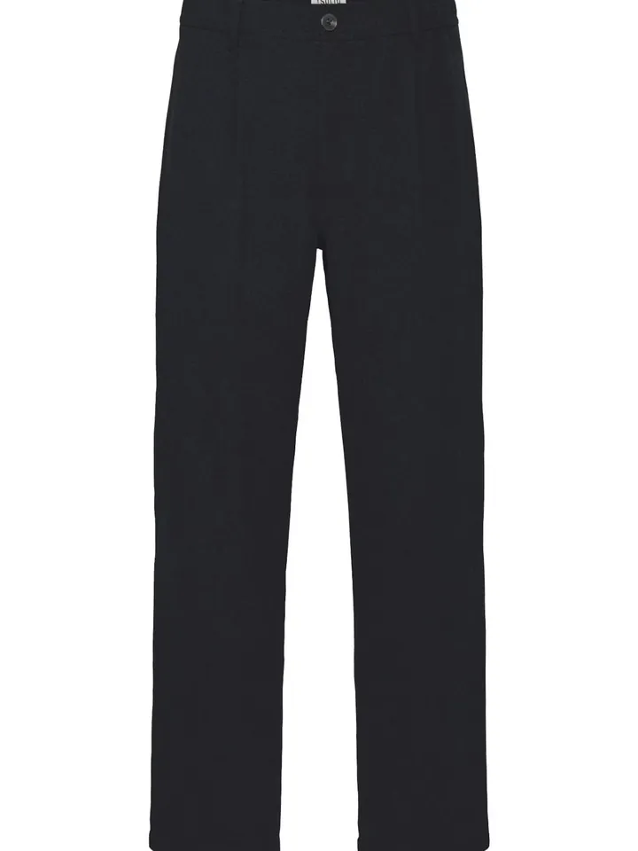 !Solid Pantalón chino ' SDLIAM ELAS. WOOL ' negro