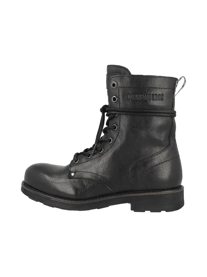 BIKKEMBERGS Botines con cordones negro