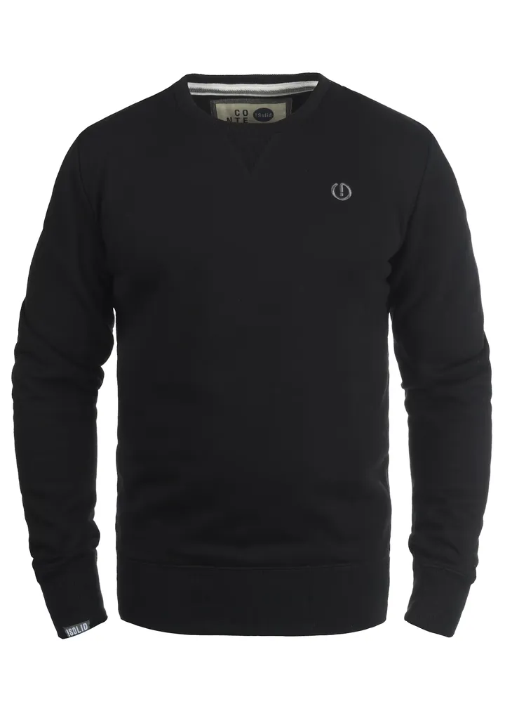 !Solid Sudadera 'Benn'  negro