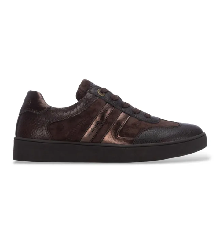 Refresh para mujer. 17608503-MARRON Zapatillas 176085 marrón oscuro (36), Plano, Cordones, Casual