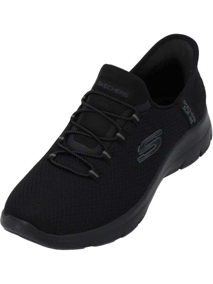SKECHERS Zapatillas deportivas bajas 'Summits - Diamond Dream'  gris oscuro / negro