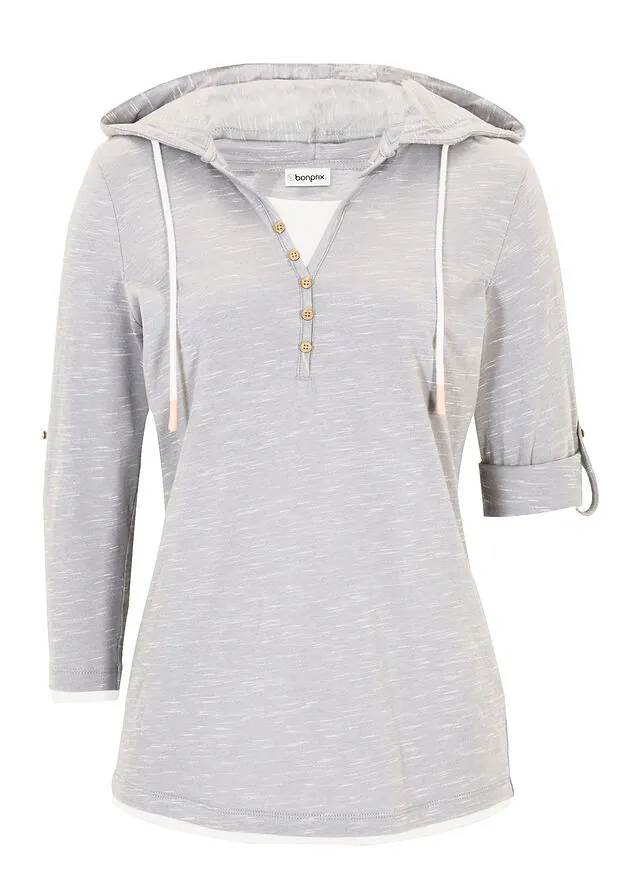 Camiseta con capucha