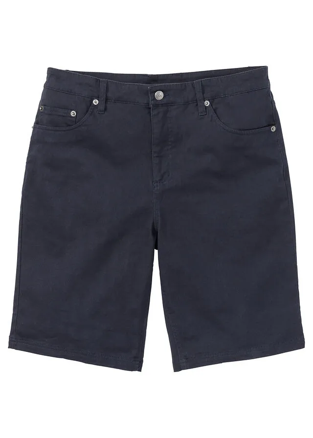Bermudas elásticas classic fit