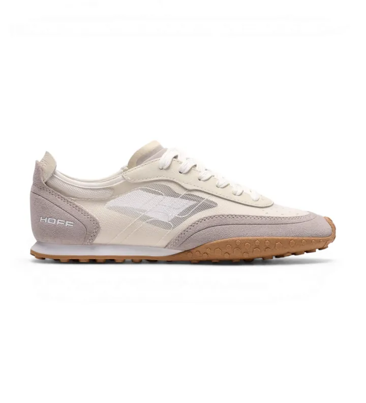 HOFF para mujer. 12310007 Zapatillas de piel Mockingbird beige (36), Plano, Cordones, Casual