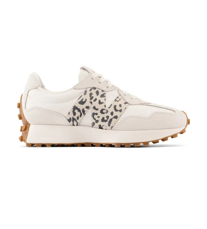 New Balance para mujer. WS327V1 Zapatillas 327 beige (36.5), Plano, Cordones, Casual