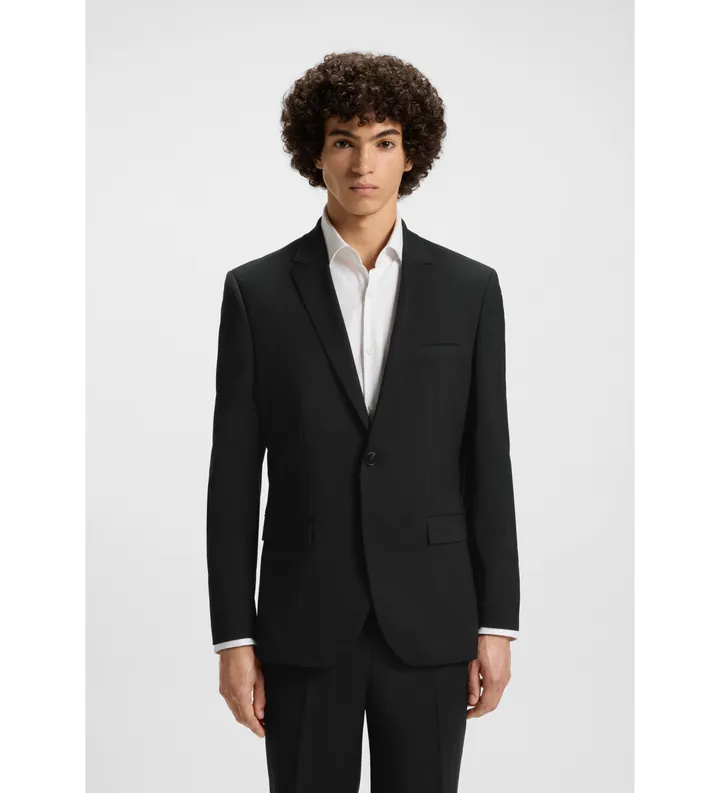 HUGO para hombre. 50540157 Americana Arti negro (102), Casual, Fiesta, Sintético, Clásico