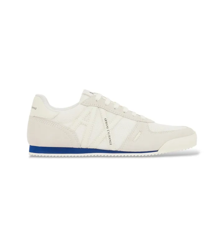 A|X Armani Exchange para hombre. XM002616AF22755M0344 Zapatillas Low beige (41), Plano, Cordones, Casual