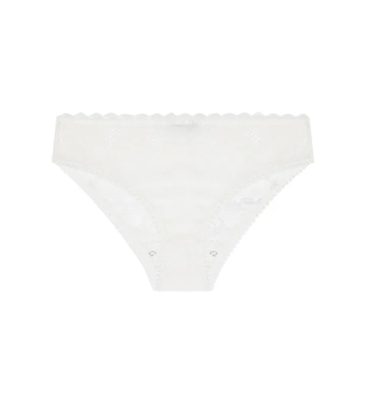 Emporio Armani para mujer. EW000378_AF19033 Braguita Eternal Lace blanco (L), Homewear, Poliamida