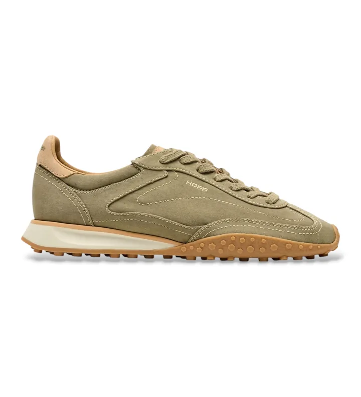 HOFF para hombre. 22661603 Zapatillas Bridge Mkii Canvas verde (41), Tela, Plano, Cordones, Casual