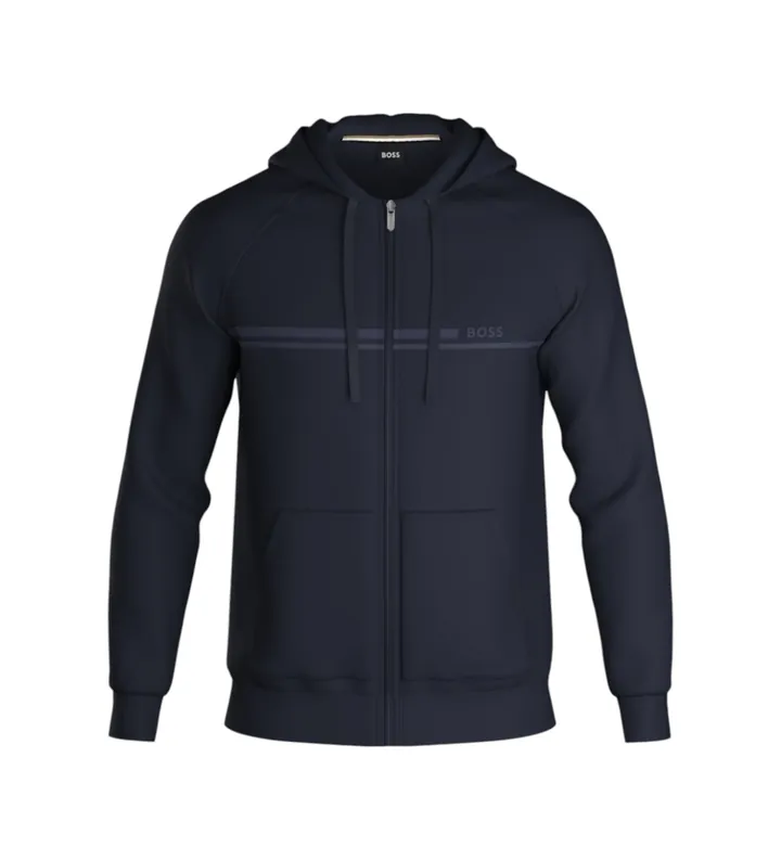 BOSS para hombre. 50554785 Sudadera Authentic marino (L), Casual, Algodón, Manga larga