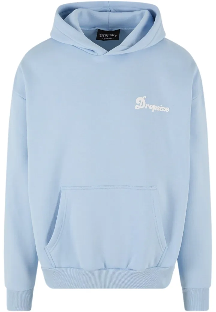 Dropsize Sudadera azul claro / blanco