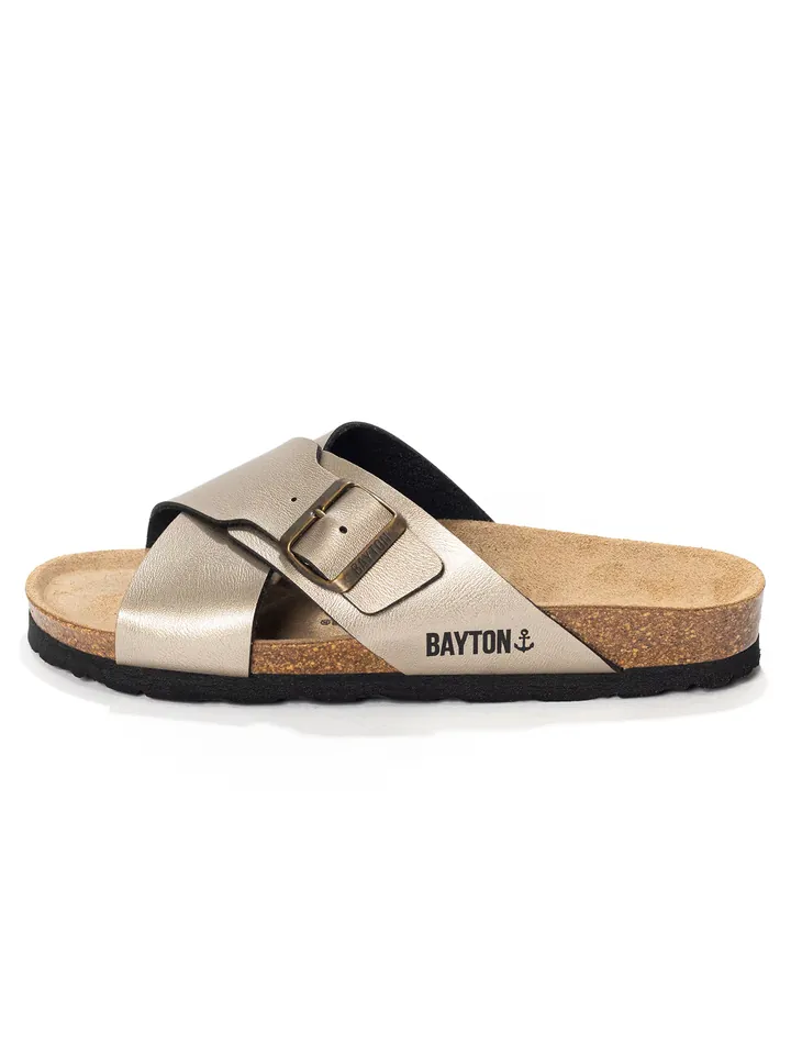 Bayton Zapatos abiertos 'ERA' oro