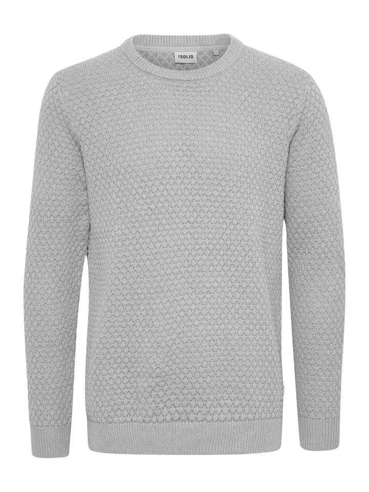 !Solid Jersey 'Clive'  gris claro