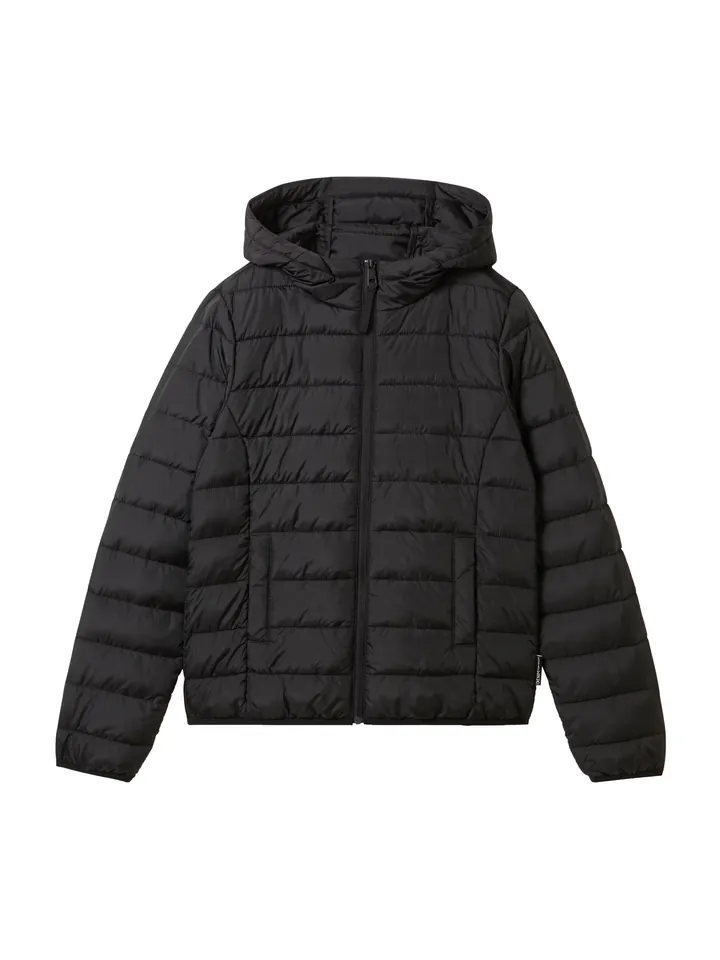 TOM TAILOR DENIM Chaqueta de entretiempo negro