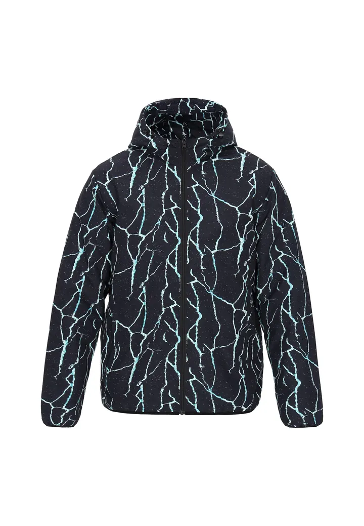 Mo ATHLSR Chaqueta de entretiempo 'Young Fashion' aqua / azul pastel / negro