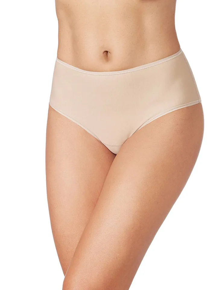 zd ZERO DEFECTS Panti 'Aurora high waist Organic cotton' beige