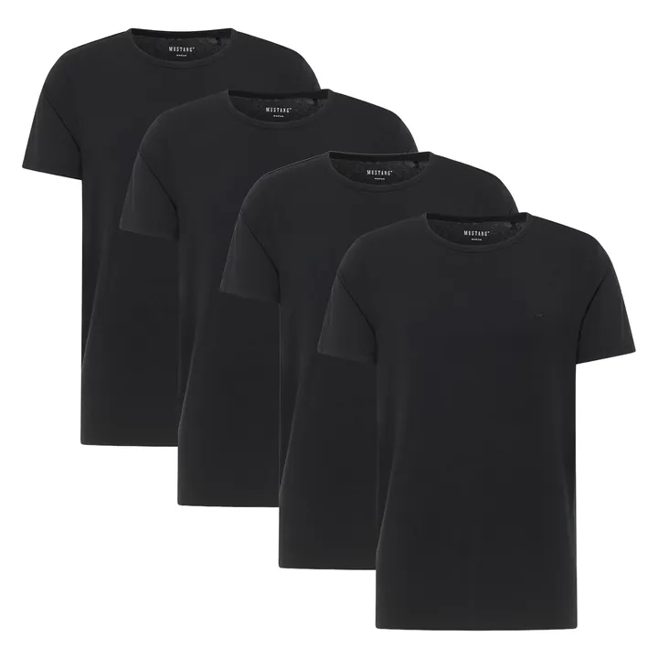 MUSTANG Camiseta negro