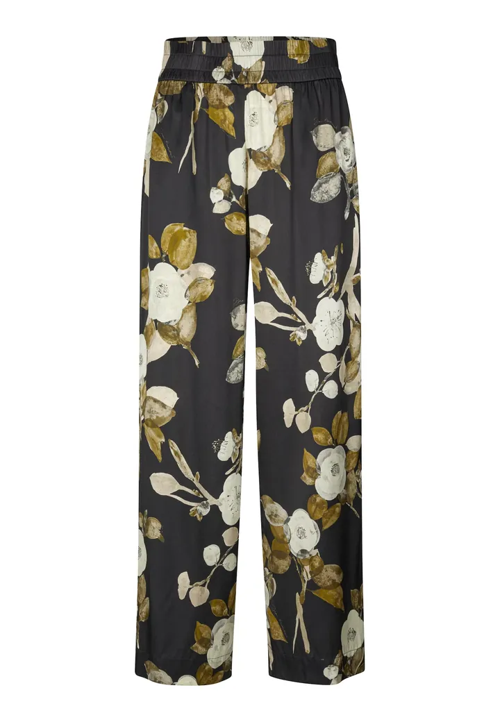 Dea Kudibal Pantalón 'Margo' beige / oliva / negro / blanco perla