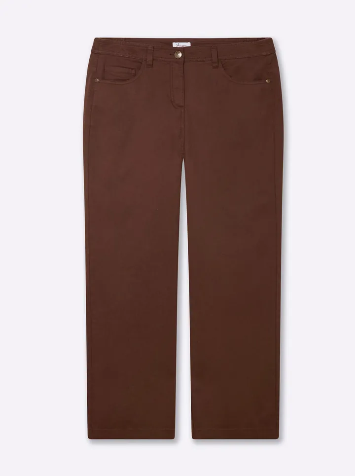 SHEEGO Pantalón marrón castaño