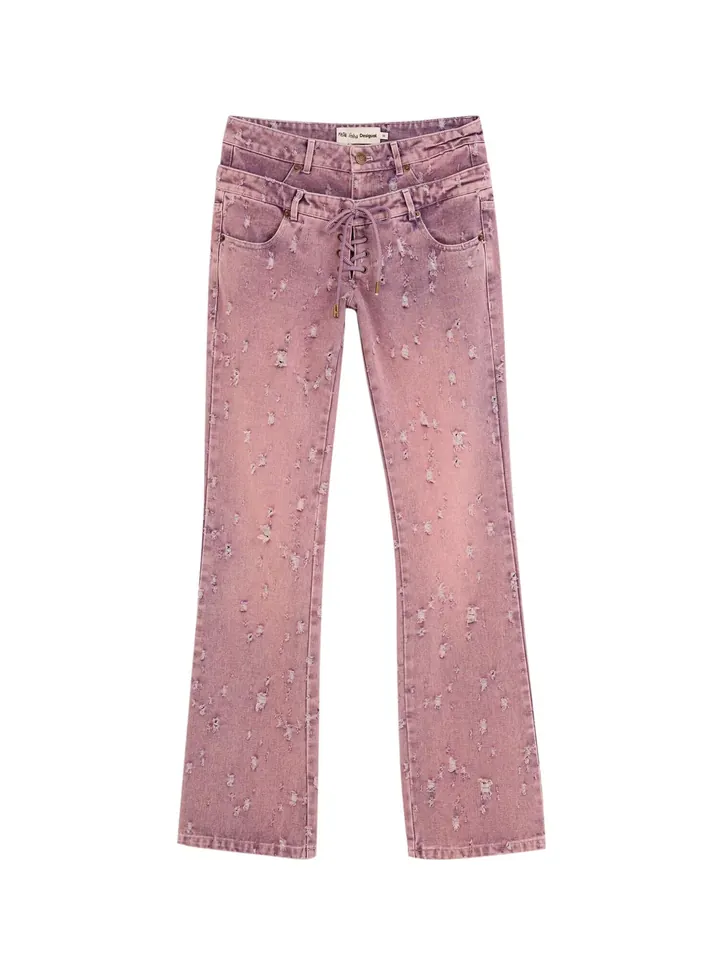 Desigual Vaquero 'Masha Popova'  rojo pastel / rojo moteado