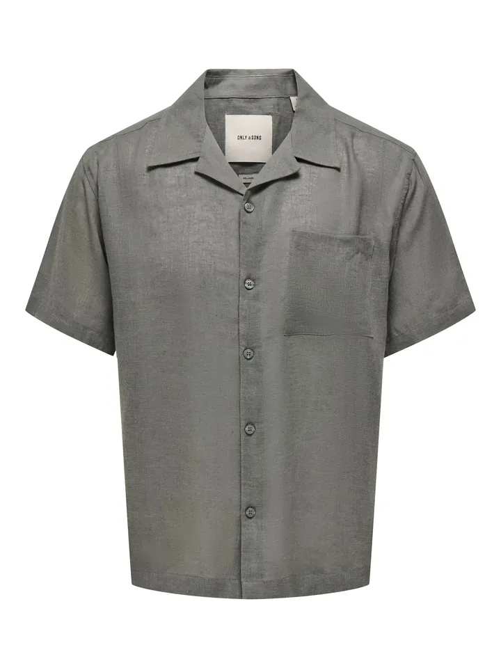 Only & Sons Camisa 'ONSLaurence' color barro