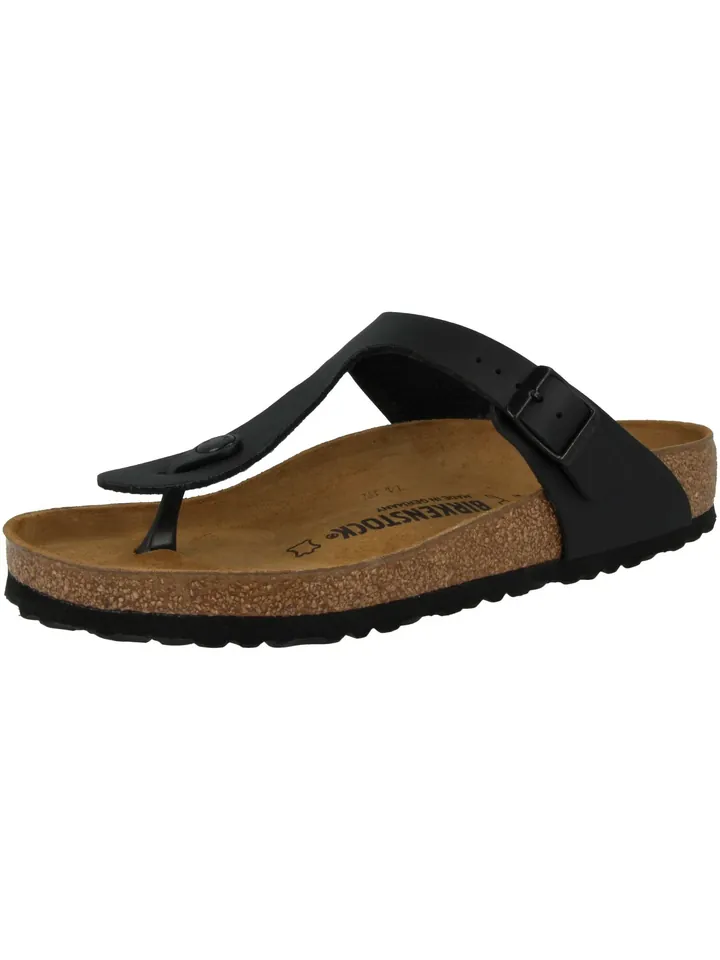 BIRKENSTOCK Zapatos abiertos 'Gizeh' negro