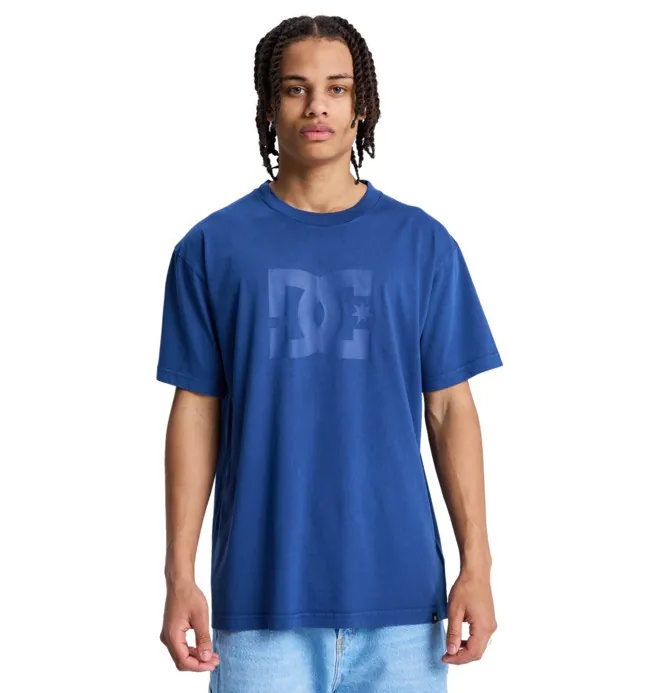 DC Star Pigment Dye - Camiseta de manga corta Azul hombre