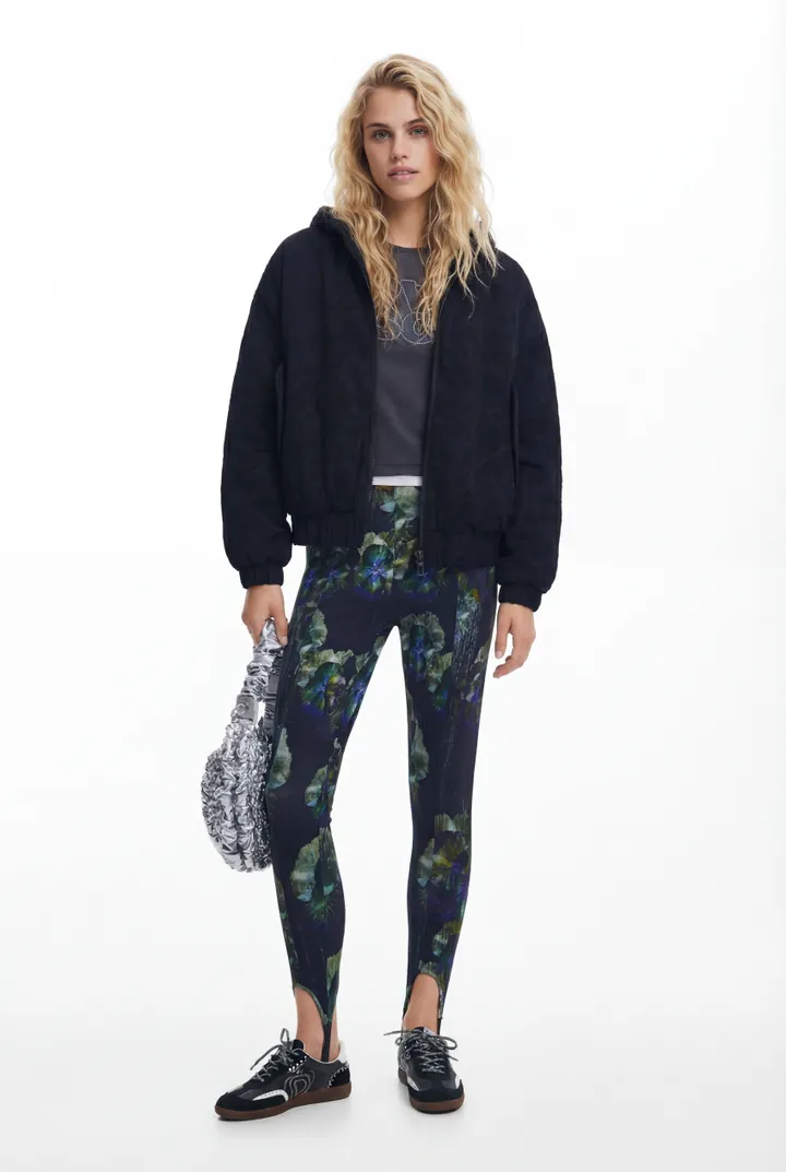 Desigual, Legging fusseau M. Christian Lacroix, Negro, L