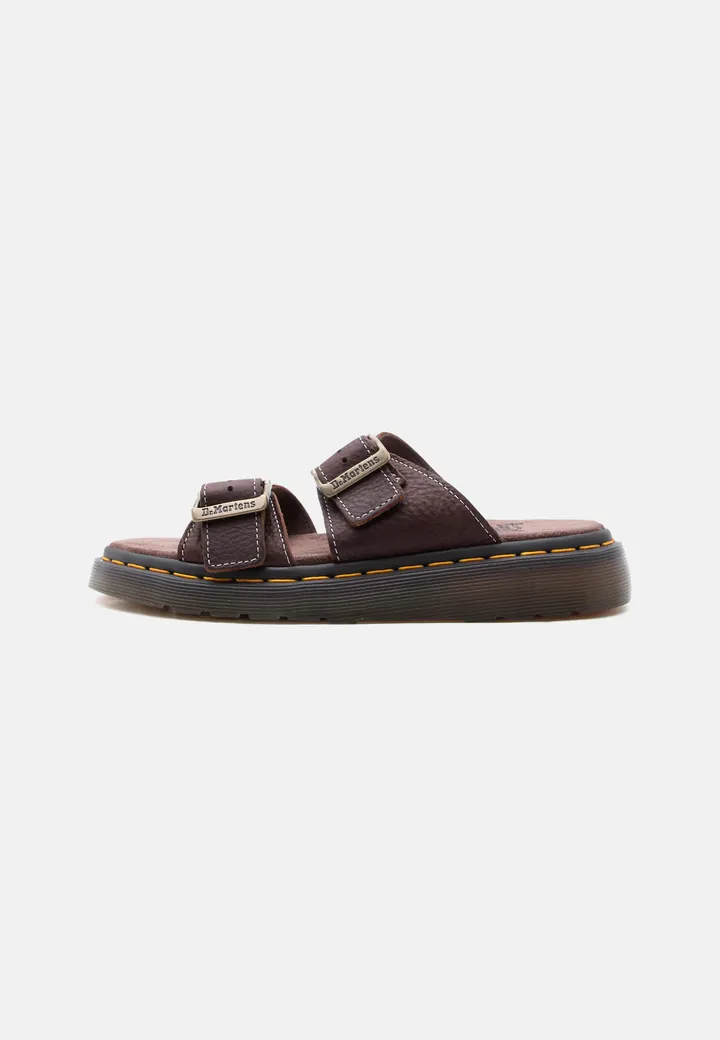 Dr. Martens Zapatos abiertos 'Josef' marrón oscuro