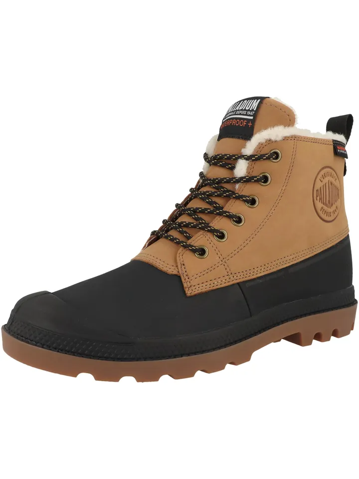 Palladium Botas 'Pampa Duck' marrón / negro