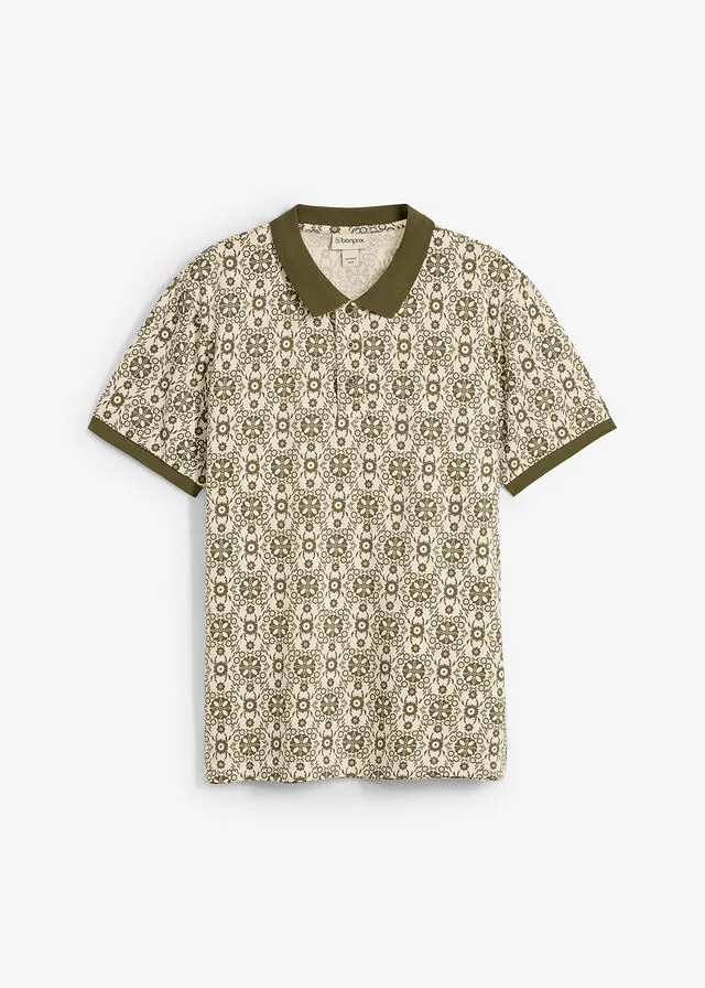 Polo de manga corta de algodón orgánico