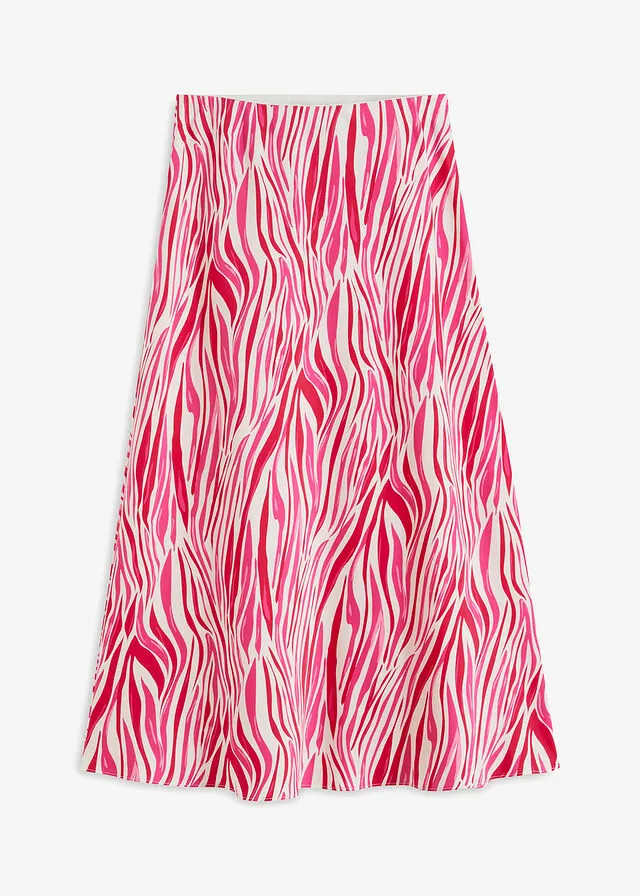 Falda midi con cintura cómoda