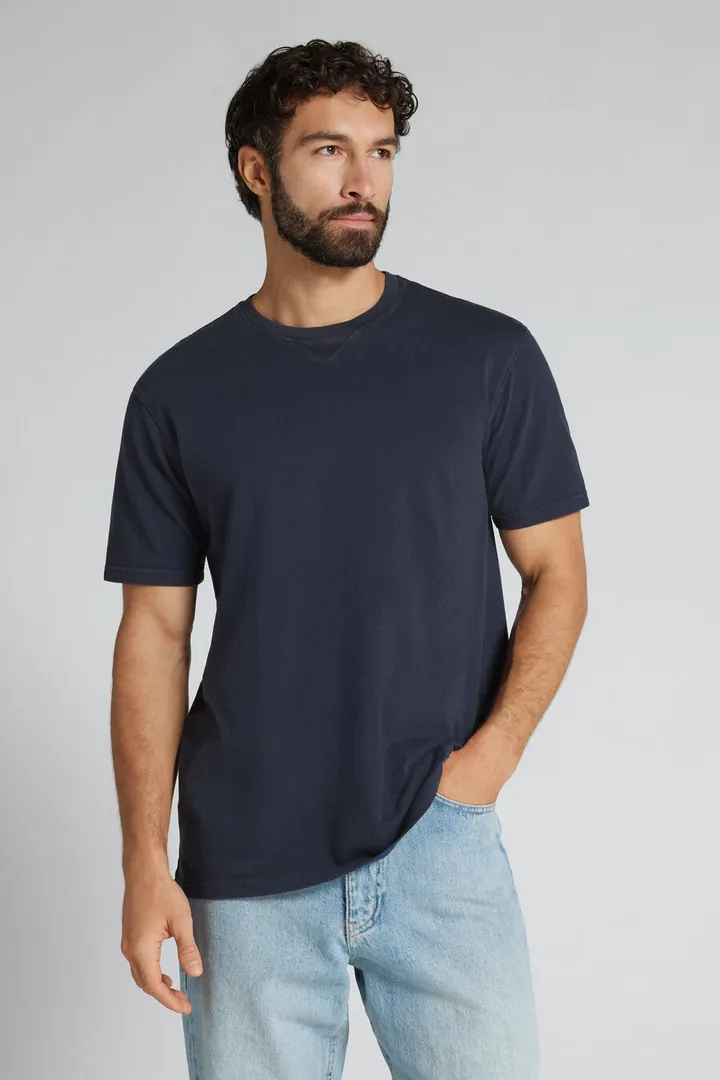 Intimissimi Camiseta en Piqué Washed Collection Hombre Azul Tamaño L