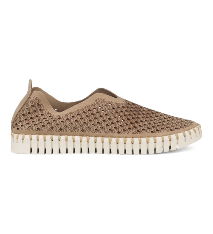 Ilse Jacobsen para mujer. TULIP3275 Zapatos Slip In Tulip marrón (36), Tela, Plano, Ninguno, Casual
