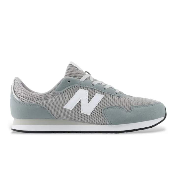 New Balance para mujer/niña. GC323V1 Zapatillas 323 gris (35.5), Plano, Cordones, Casual, Deportivo, moda infantil