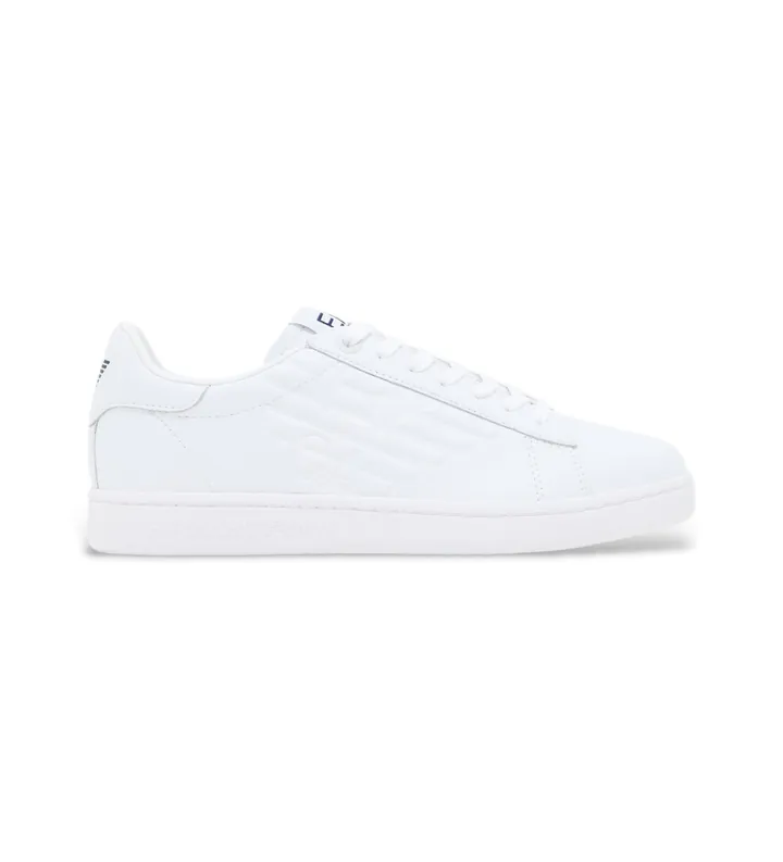 EA7 unisex. 7X000331_AF10848 Zapatillas Classic Cc blanco (35 1/3), Piel, Plano, Cordones, Casual