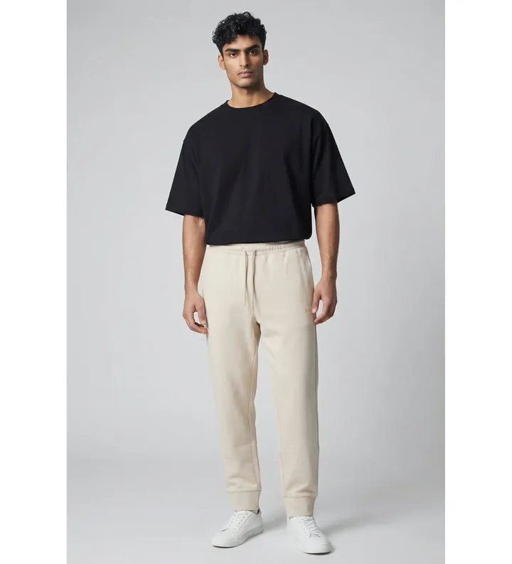 BOSS para hombre. 50555505 Pantalón Hadiko beige (L), Casual, Algodón