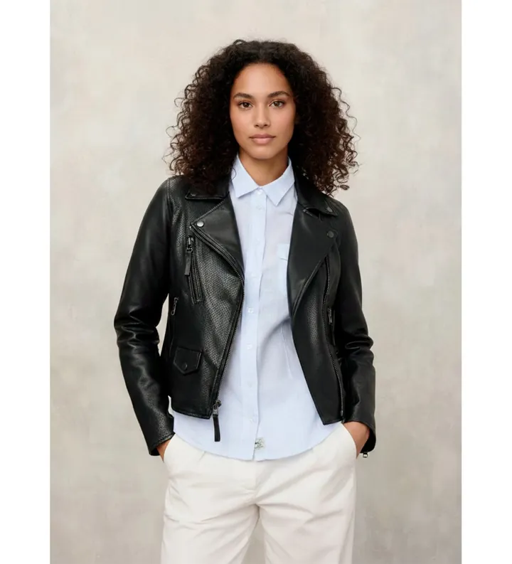 Blauer para mujer. 26SBLDL02449 Chaqueta de Piel Jenkins negro (L), Casual