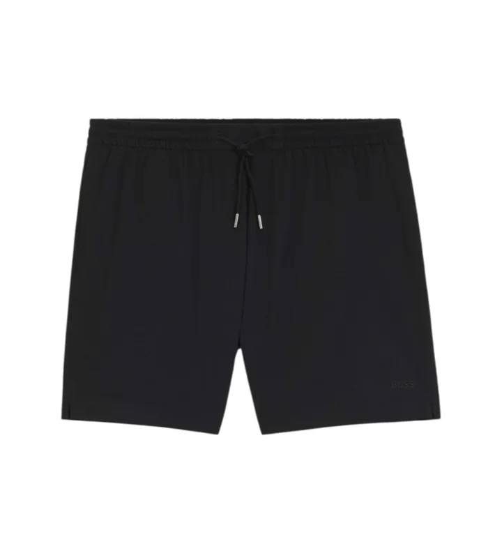 BOSS para hombre. 50561184 Bañador Relax negro (L), Beachwear, Poliéster