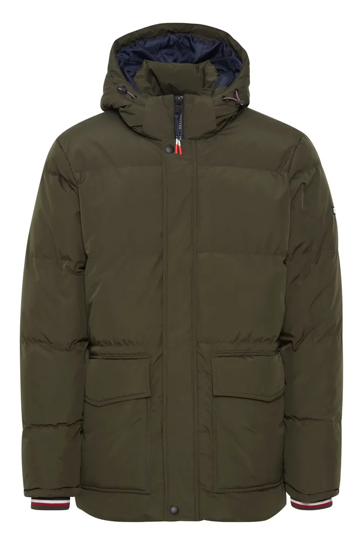 FQ1924 Parca de invierno 'Jacob' verde oscuro