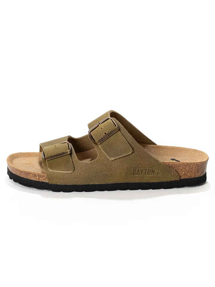 Bayton Zapatos abiertos 'Athena' caqui