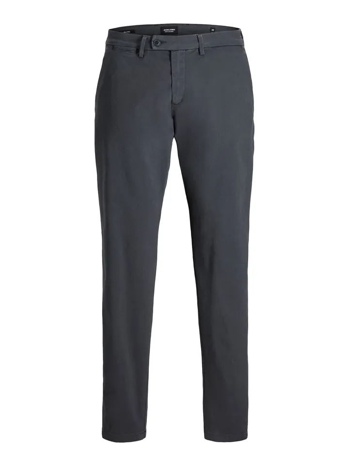 Jack & Jones Plus Pantalón chino gris oscuro
