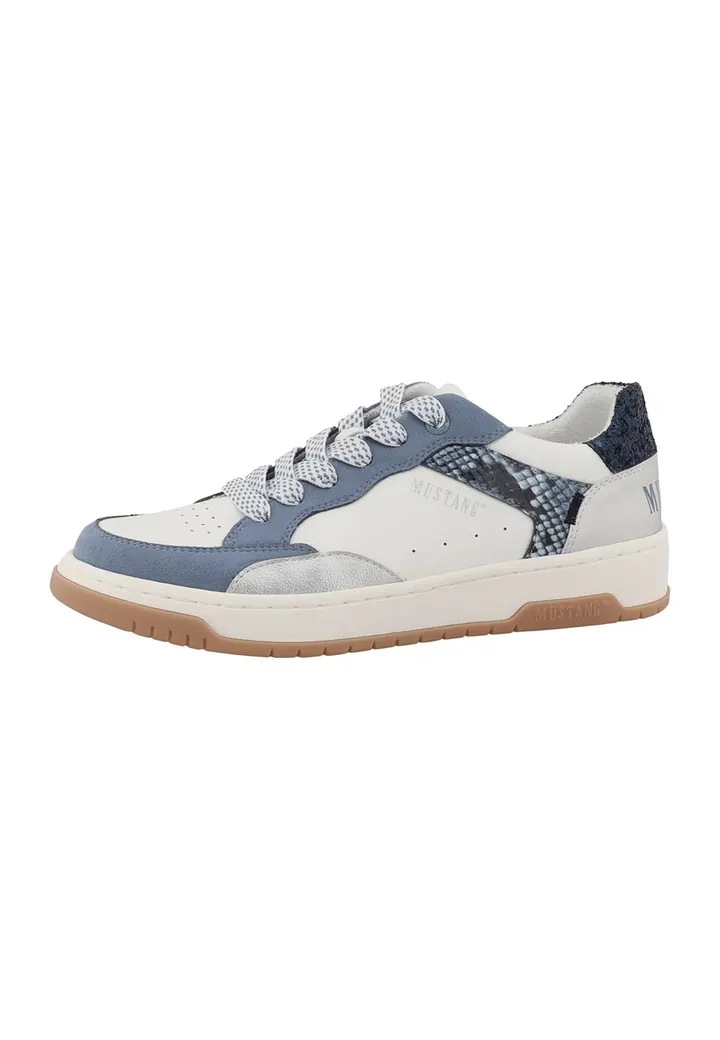 MUSTANG Zapatillas deportivas bajas azul paloma / plata / blanco
